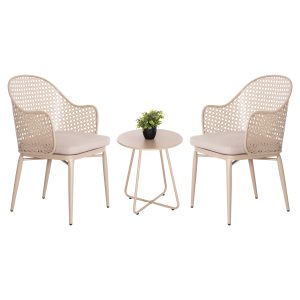 ΣΕΤ LOUNGE 3TMX ΕΞ.ΧΩΡΟΥ OREGO ΑΛΟΥΜΙΝΙΟ & ΜΕΤΑΛΛΟ ΣΕ ΚΑΠΟΥΤΣΙΝΟ