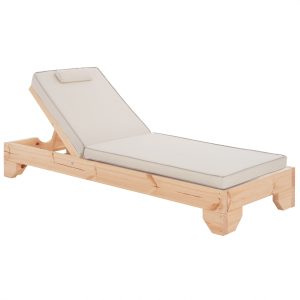 ΞΑΠΛΩΣΤΡΑ ΜΕ ΜΑΞΙΛΑΡΙ ΚΟΡΙΝΟΣ .60T ΞΥΛΟ ΠΕΥΚΟΥ--TEXTILENE ΣΕ ΕΚΡΟΥ 79x204x80Υεκ