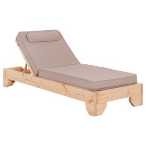 ΞΑΠΛΩΣΤΡΑ ΜΕ ΜΑΞΙΛΑΡΙ ΚΟΡΙΝΟΣ ΞΥΛΟ ΠΕΥΚΟΥ--OLEFIN ΣΕ ΜΠΕΖ 79x204x77Υεκ