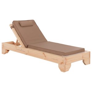 ΞΑΠΛΩΣΤΡΑ ΜΕ ΜΑΞΙΛΑΡΙ ΚΟΡΙΝΟΣ .04T ΞΥΛΟ ΠΕΥΚΟΥ--TEXTILENE ΣΕ ΜΟΚΑ 79x204x77Υ