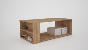 Τραπέζι σαλονιού LANA σε χρώμα μελί - 100x60x41