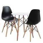 ΣΕΤ 3ΤΜΧ ΤΡΑΠΕΖΙ Φ60 &amp ΚΑΡΕΚΛΕΣ TWIST