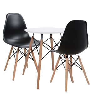 ΣΕΤ 3ΤΜΧ ΤΡΑΠΕΖΙ Φ60 &amp ΚΑΡΕΚΛΕΣ TWIST