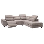 ΚΑΝΑΠΕΣ ΔΕΞΙΑ ΓΩΝΙΑ-ΑΝΑΚΛΙΣΗ & ΑΠΟΘ.ΧΩΡΟΣ-RESTRO ΜΠΕΖ ΥΦΑΣΜΑ 284x224x76Υ