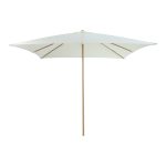 Ομπρέλα επαγγελματική Solis μέταλλο - αλουμίνιο μονοκόμματος ιστός σε φυσική απόχρωση-κρεμ απόχρωση 250x250x235εκ