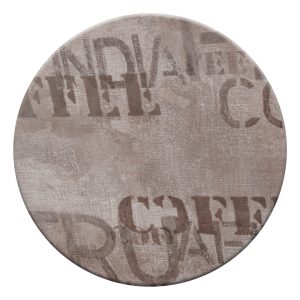 ΕΠΙΦΑΝΕΙΑ ΤΡΑΠΕΖΙΟΥ 710 WERZALIT Φ70 Coffee Brown. Αριστουργηματική Ποιότητα