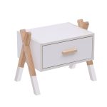 ΚΟΜΟΔΙΝΟ ΠΑΙΔΙΚΟ PASCHAL ΛΕΥΚΗ ΜΕΛΑΜΙΝΗ-ΠΕΥΚΟ ΣΕ ΦΥΣΙΚΟ 46x30x38Υεκ