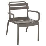 ΠΟΛΥΘΡΟΝΑ ΣΑΛΟΝΙΟΥ ΠΟΛΥΠΡΟΠΥΛΕΝΙΟΥ KORVER DARK OLIVE GREEN 63.5x65x76Υεκ.