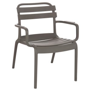 ΠΟΛΥΘΡΟΝΑ ΣΑΛΟΝΙΟΥ ΠΟΛΥΠΡΟΠΥΛΕΝΙΟΥ KORVER DARK OLIVE GREEN 63.5x65x76Υεκ.