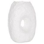 ΕΠΙΤΡΑΠΕΖΙΟ ΔΙΑΚΟΣΜΗΤΙΚΟ ΒΑΖΟ NAMENTIS ΛΕΥΚΗ ΤΕΡΑΚΟΤΑ--26.5x16x36.5Υεκ