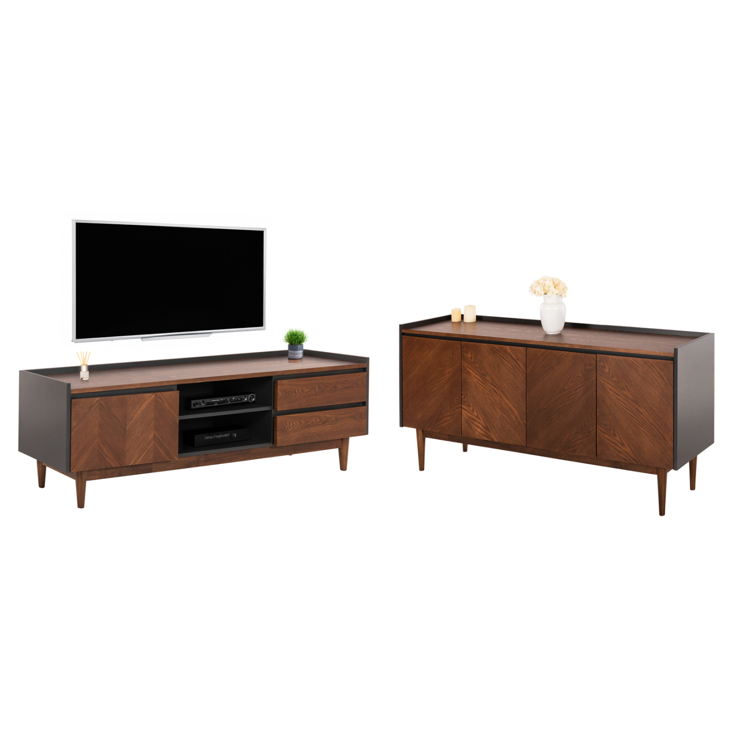 ΣΕΤ Μπουφές & Έπιπλο Τηλεόρασης BEEN 170x43x83 & 170x40x50