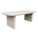 ΤΡΑΠΕΖΙ Τραπεζαρίας Azami Μπεζ Fiber Cement 240x100x75Υ
