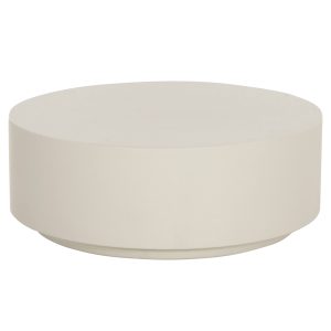 ΤΡΑΠΕΖΙ ΜΕΣΗΣ ΣΤΡΟΓΓΥΛΟ ΜΠΕΖ FIBER CEMENT Φ90x34Υεκ