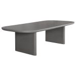 ΤΡΑΠΕΖΙ ΤΡΑΠΕΖΑΡΙΑΣ AZAMI ΓΚΡΙ FIBER CEMENT 300x112x75Υεκ
