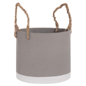 ΓΛΑΣΤΡΑ ΕΣ. ΧΩΡΟΥ ΣΕΙΡΑ TRYLL CEMENT ΓΚΡΙ & ΣΧΟΙΝΙ Φ23x20Υεκ.