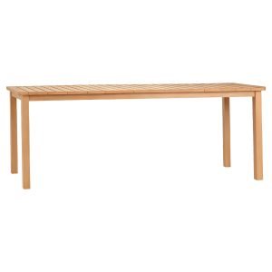 ΤΡΑΠΕΖΙ FINTO ΞΥΛΟ TEAK ΦΥΣΙΚΟ 200x100x75Υεκ