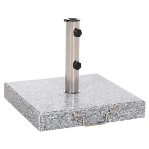 ΒΑΣΗ ΟΜΠΡΕΛΑΣ ΓΡΑΝΙΤΗ 40KG ΜΕ ΧΕΡΟΥΛΙ & ΡΟΔΕΣ --ΣΩΛΗΝΑΣ ΔΙΑΜΕΤΡΟΥ Φ48