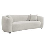 ΚΑΝΑΠΕΣ 3-ΘΕΣΙΟΣ NORD ΑΝΟΙΧΤΟ ΜΠΕΖ ΥΦΑΣΜΑ 230x96x75Υεκ.