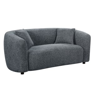 ΚΑΝΑΠΕΣ 2-ΘΕΣΙΟΣ NORD ΓΚΡΙ ΥΦΑΣΜΑ 170x91x75Υεκ.