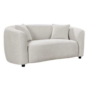 ΚΑΝΑΠΕΣ 2-ΘΕΣΙΟΣ NORD ΑΝΟΙΧΤΟ ΜΠΕΖ ΥΦΑΣΜΑ 170x91x75Υεκ.