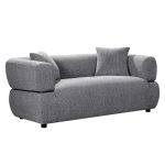 ΚΑΝΑΠΕΣ 2-ΘΕΣΙΟΣ ARCTIS ΓΚΡΙ ΥΦΑΣΜΑ 169x88x68Υεκ.