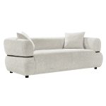 ΚΑΝΑΠΕΣ 2-ΘΕΣΙΟΣ ARCTIS ΑΝΟΙΧΤΟ ΜΠΕΖ ΥΦΑΣΜΑ 169x88x68Υεκ.