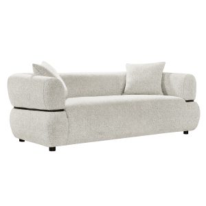 ΚΑΝΑΠΕΣ 2-ΘΕΣΙΟΣ ARCTIS ΑΝΟΙΧΤΟ ΜΠΕΖ ΥΦΑΣΜΑ 169x88x68Υεκ.