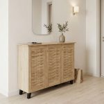 Παπουτσοθήκη-ντουλάπι Mantam 16 ζεύγων Sonoma - Οργάνωση & Αποθήκευση