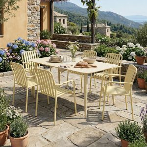 Τραπεζαρία Heven Vista σετ 7τεμ - Τιμή Σετ 7 τεμ.