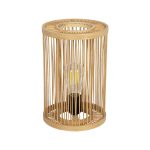 NOMAD Boho Επιτραπέζιο Φωτιστικό Πορτατίφ με Ντουί Μπεζ