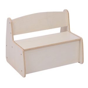 ΠΑΓΚΑΚΙ ΠΑΙΔΙΚΟ ΜΕ ΑΠΟΘ.ΧΩΡΟ RICKI MDF & ΚΟΝΤΡΑΠΛΑΚΕ ΦΥΣΙΚΟ 63x43x47Υεκ