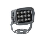 FLOODXENA Προβολέας Wall Washer LED 12W 1020lm 10° IP65 Γκρι