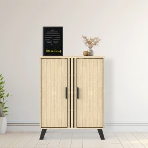 Παπουτσοθήκη-ντουλάπι Shoby sonoma 70,5x30x91εκ