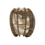BOND Boho Απλίκα Τοίχου Μπεζ M35xΠ18xΥ32cm