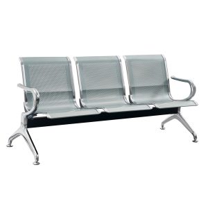 ΚΑΘΙΣΜΑ 3ΘΕΣΙΟ AVIATOR ΜΕΤΑΛΛΟ MESH ΓΚΡΙ 171x64x76Υ