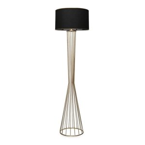 Φωτιστικό δαπέδου Toro Ε27 χρυσό-μαύρο