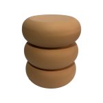 Βοηθητικό τραπέζι Zoubi MGO terracotta Φ35x43εκ
