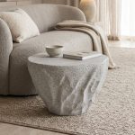 Τραπέζι σαλονιού Delion MGO λευκό 65x46,5x41εκ