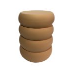 Βοηθητικό τραπέζι Venezia MGO terracotta Φ35x46εκ