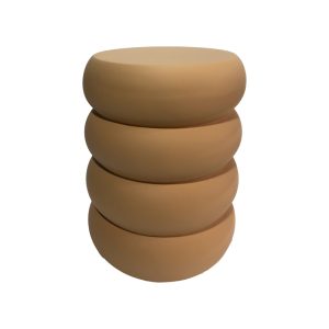 Βοηθητικό τραπέζι Venezia MGO terracotta Φ35x46εκ