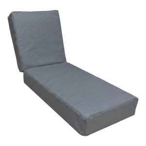 Μαξιλάρι Vertian textilene ανθρακί 58x190x20εκ