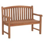 ΠΑΓΚΑΚΙ 2ΘΕΣΙΟ ELENA ΞΥΛΟ TEAK ΦΥΣΙΚΟ 120x60x95Υ