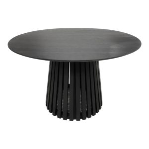 Τραπέζι mindi ξύλο μαύρο Φ120x75εκ
