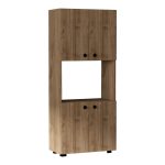 Στήλη Guzel καρυδί 60x31,4x140εκ