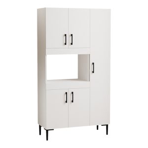 Ντουλάπια κουζίνας λευκά 89x37,5x160εκ