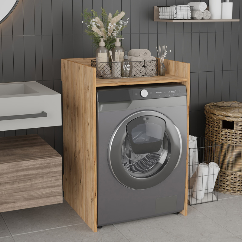 Έπιπλο πλυντηρίου Cuci oak 60x62x99εκ