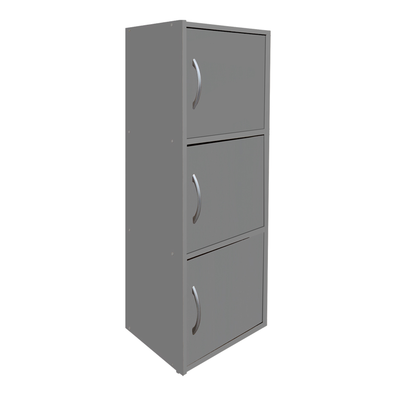 Ντουλάπι-στήλη Soline ανοιχτό γκρι 40x34,5x90,5εκ