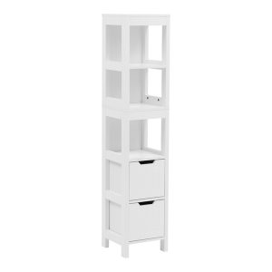 Ντουλάπι-στήλη Kelby MDF λευκό 30x30x144εκ