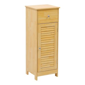 Ντουλάπι-στήλη Chesy mdf φυσικό 32x30x87εκ