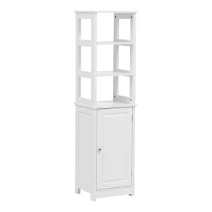 Ντουλάπι-στήλη Larben λευκό 40x33x150εκ